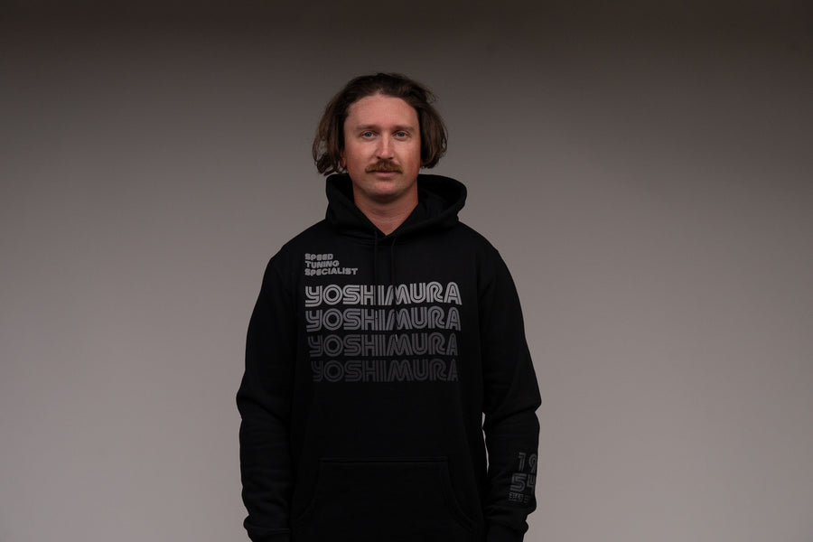 Shades Pull Over Hoodie Black