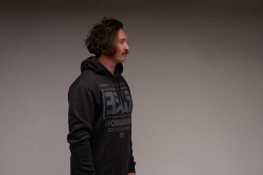 Race Team Pull Over Hoodie Coal