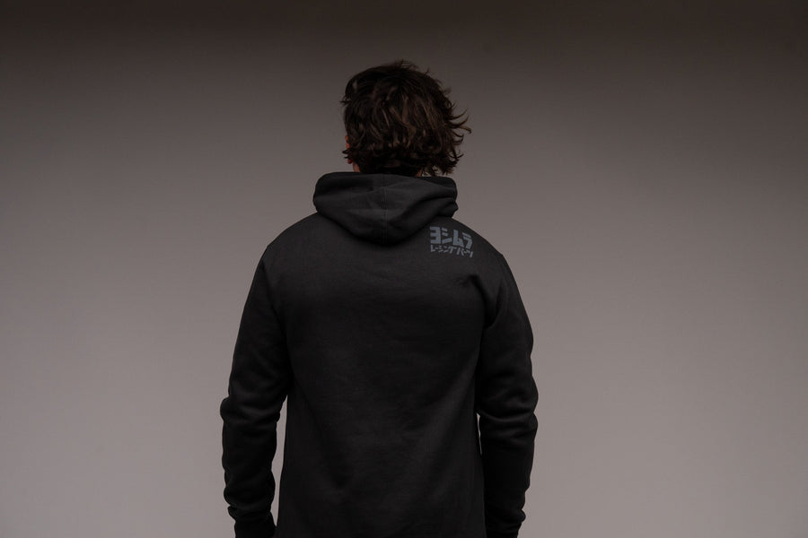 Race Team Pull Over Hoodie Coal