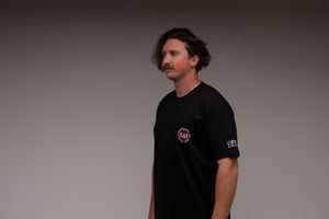 Racing Parts Pocket Tee Black