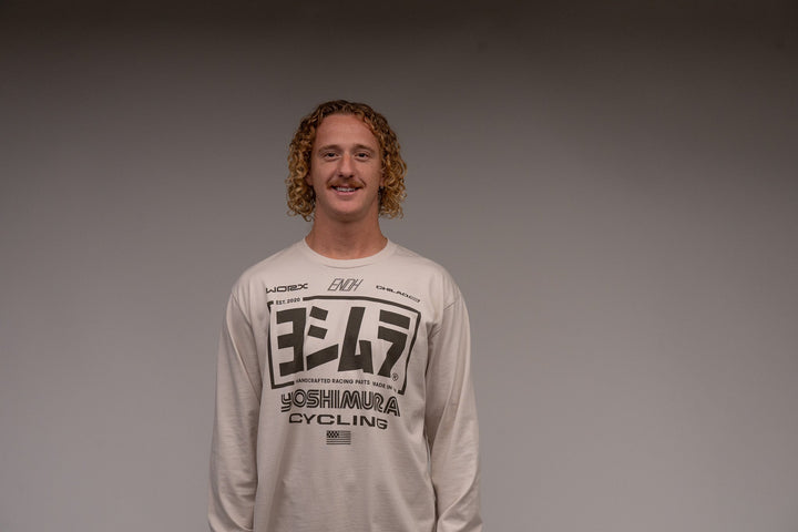 Race Team Long Sleeve Tee Bone