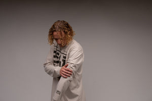 Race Team Long Sleeve Tee Bone
