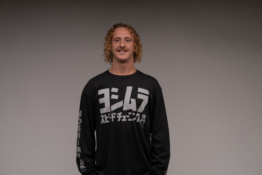 Speed Tuning Long Sleeve Tee Coal