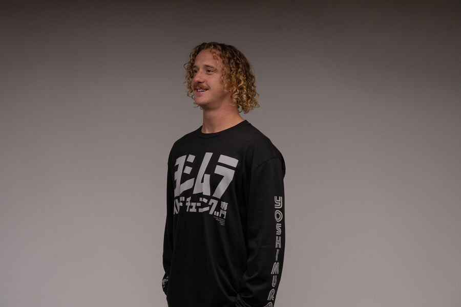 Speed Tuning Long Sleeve Tee Coal