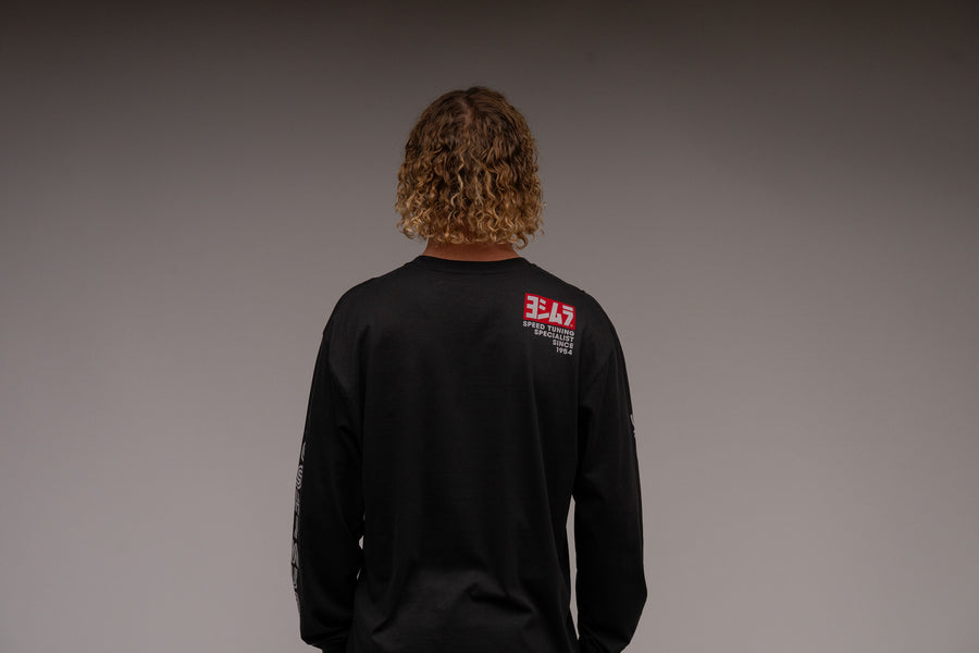 Speed Tuning Long Sleeve Tee Coal