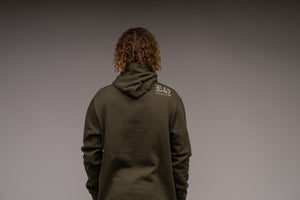 Intro Pull Over Hoodie Army Green