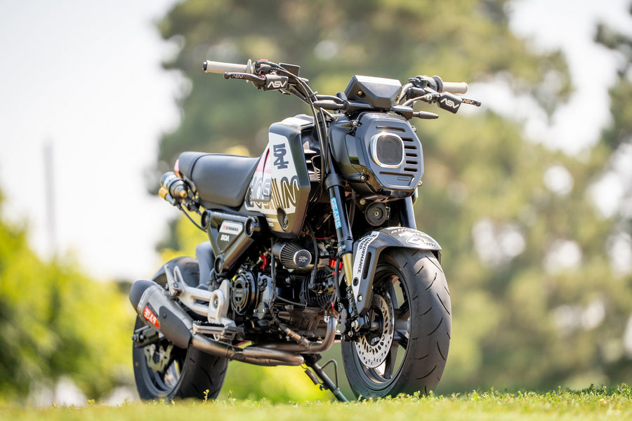 GROM 2022-25 Race RS-9T Stainless Full Exhaust, w/ Stainless Muffler