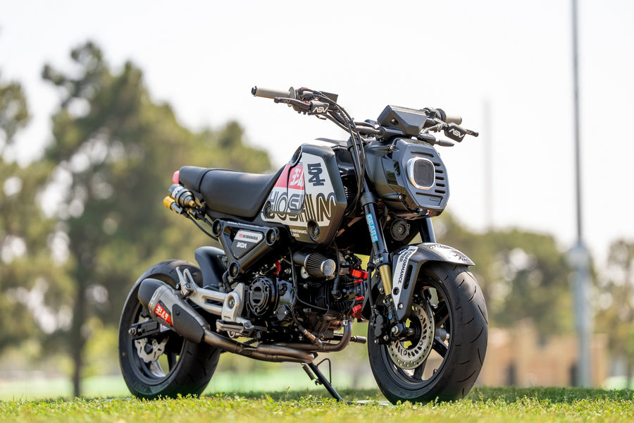GROM 2022-25 Race RS-9T Stainless Full Exhaust, w/ Stainless Muffler