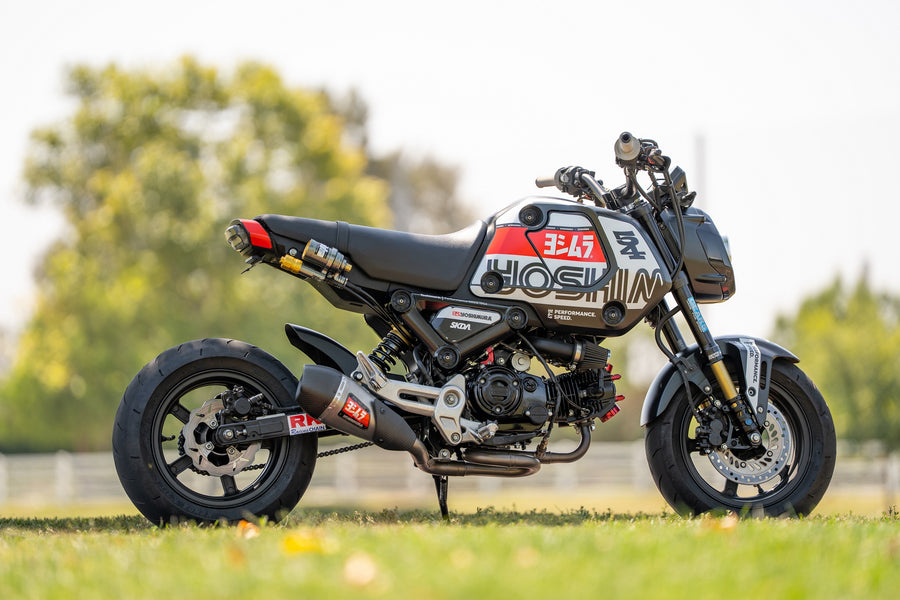 GROM 2022-25 Race RS-9T Stainless Full Exhaust, w/ Stainless Muffler