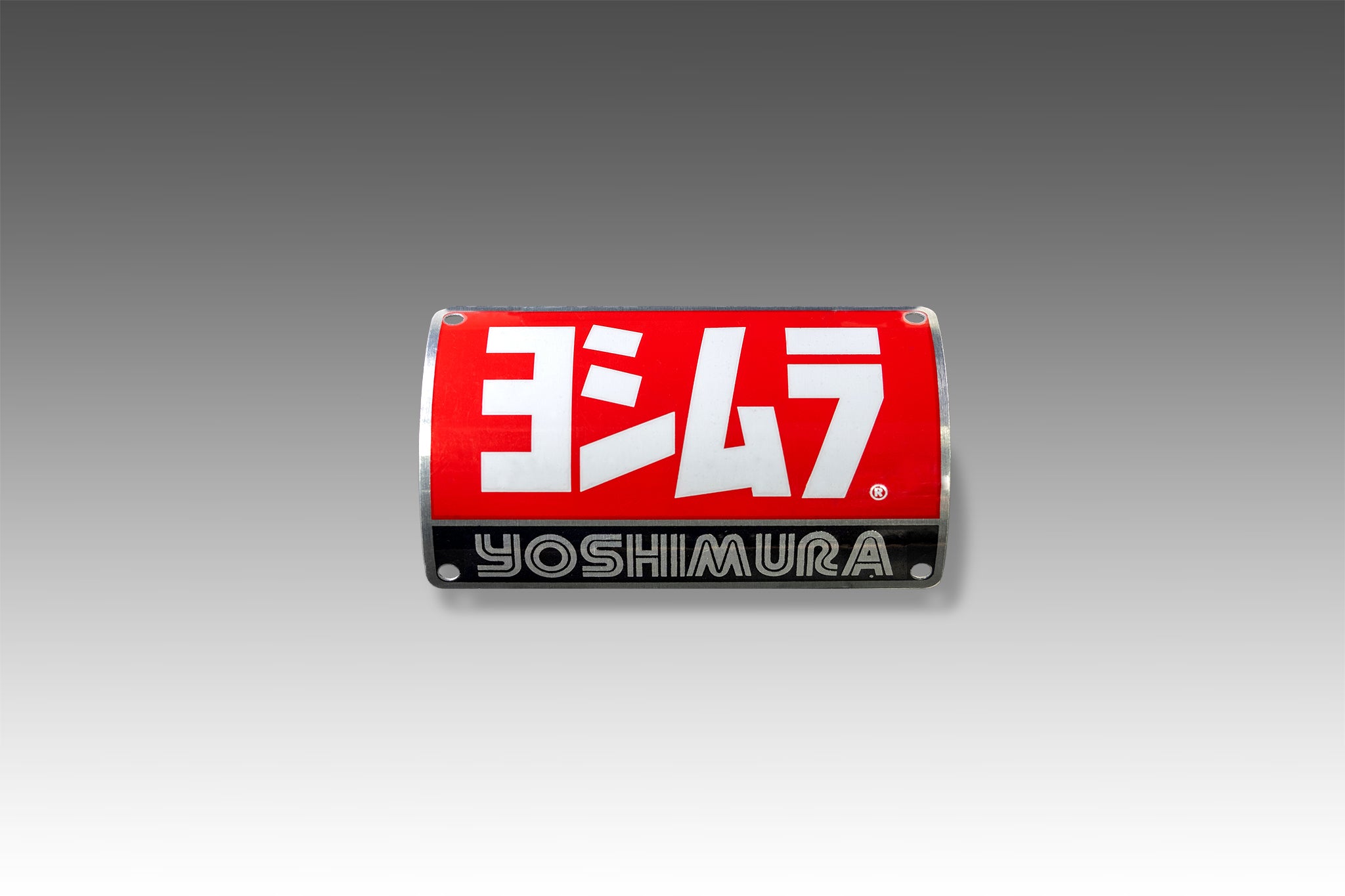 Yoshimura Replacement MUFFLER NAME BADGE FOR MINI BIKE MUFFLER