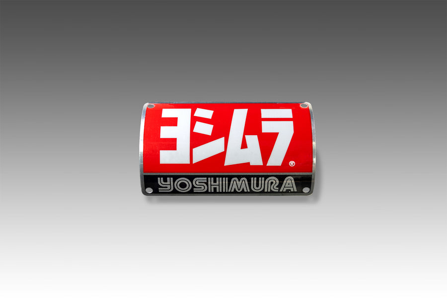 Yoshimura Replacement MUFFLER NAME BADGE FOR MINI BIKE MUFFLER