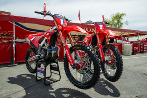 CRF250R/RX 22-24 RS-12 Titanium Full Exhaust, w/ Titanium Muffler
