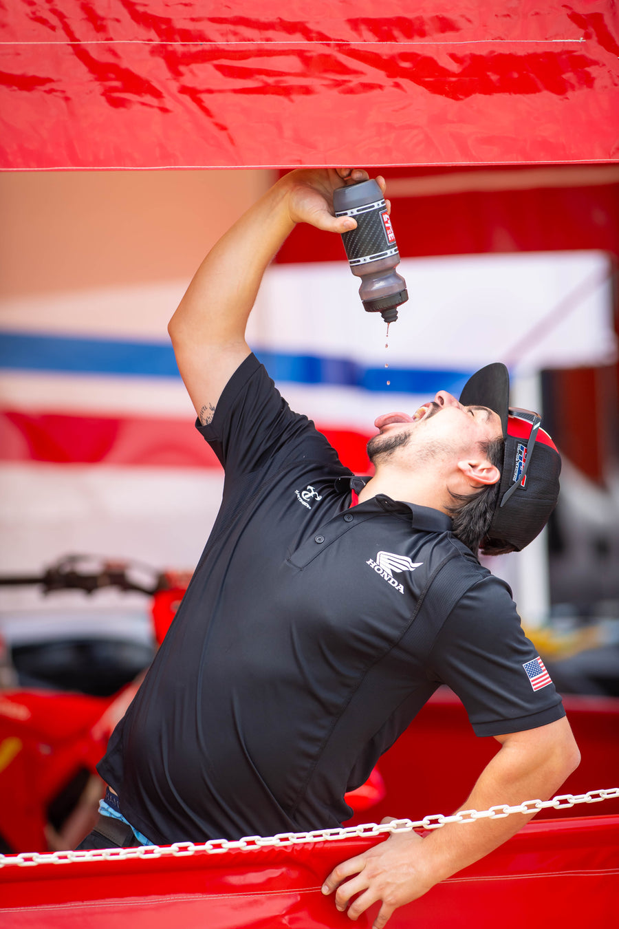 Yoshimura 22oz Carbon Muffler Bottle