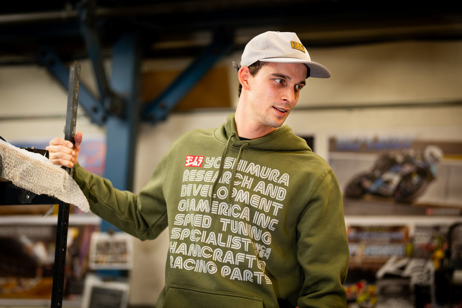 Intro Pull Over Hoodie Army Green