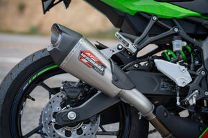 Yoshimura ZX-4RR 2023-26 AT2 Stainless Slip-On Exhaust, w