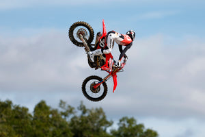 CRF250R/RX 22-24 RS-12 Titanium Full Exhaust, w/ Titanium Muffler