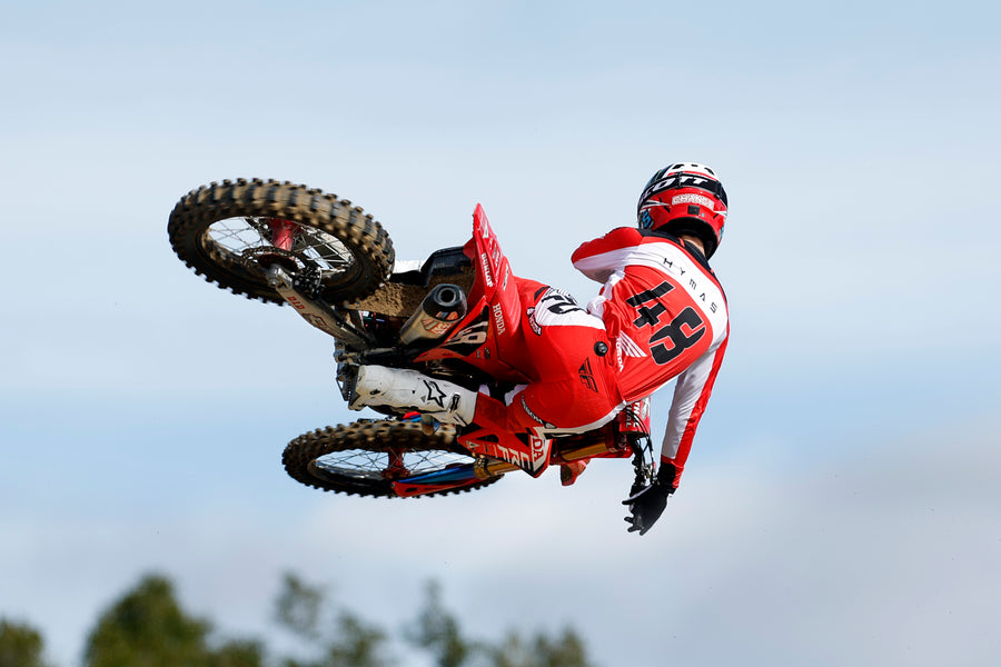 CRF250R/RX 22-24 RS-12 Titanium Full Exhaust, w/ Titanium Muffler
