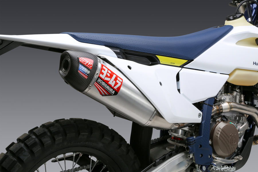 KTM 500EXC-F/350EXC-F 2024 RS-12 Stainless Slip-On Exhaust, w/ Aluminum Muffler