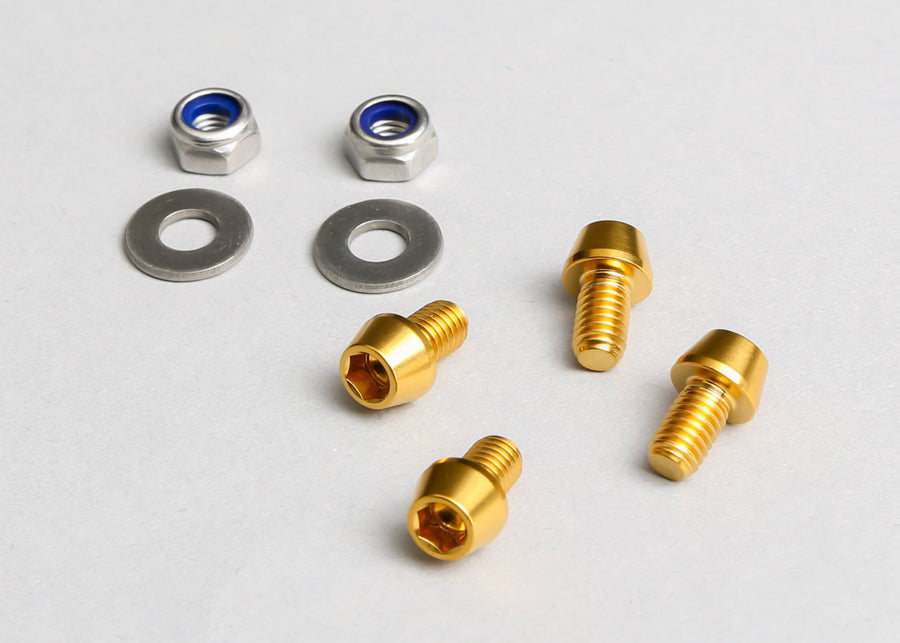 Yoshimura Titanium License Plate Frame Bolts