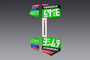 RS-12 OE Branded Four Piece Decal Kit