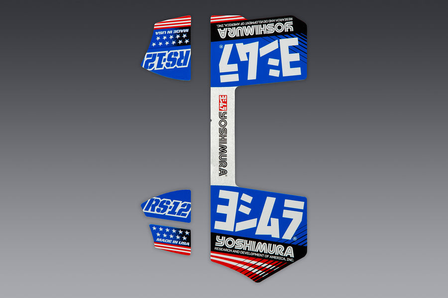 RS-12 OE Branded Four Piece Decal Kit