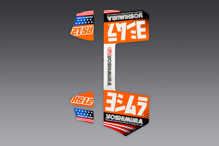 RS-12 OE Branded Four Piece Decal Kit