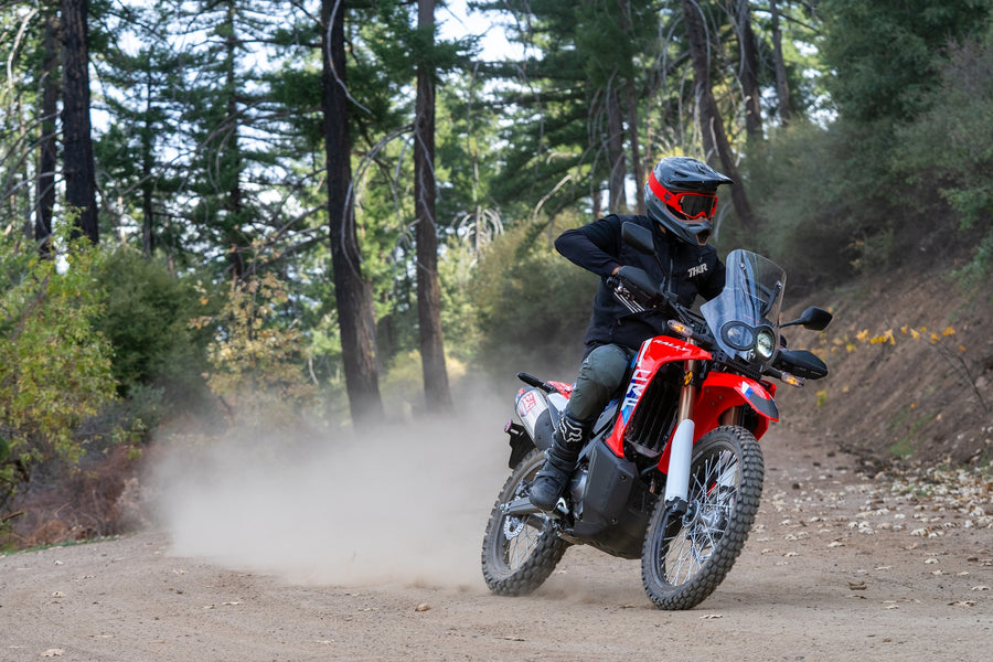 CRF300L/Rally 21-25 Race RS-12 Stainless Full Exhaust, w/ Stainless Muffler