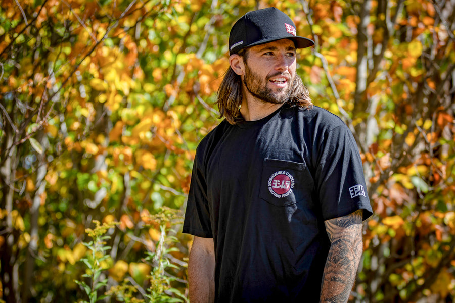 Racing Parts Pocket Tee Black