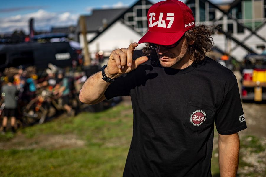 Racing Parts Pocket Tee Black