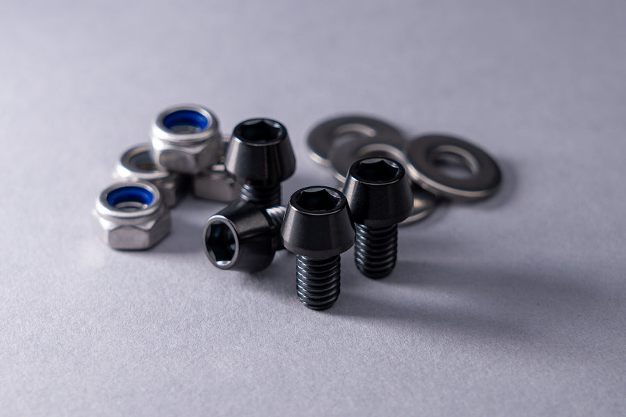 Yoshimura Titanium License Plate Frame Bolts