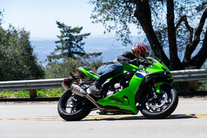 Yoshimura ZX-6R 2019-25 AT2 Stainless 3/4 Exhaust System, w