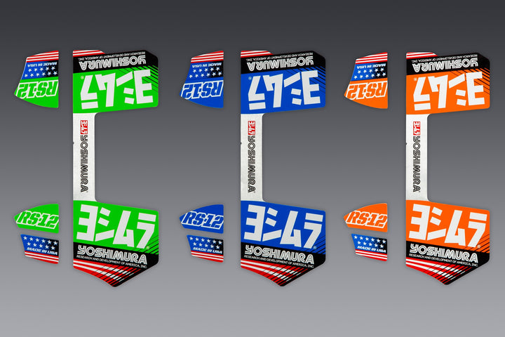 RS-12 OE Branded Four Piece Decal Kit