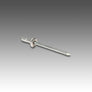 Aluminum Raw Rivet For Muffler Name Badge (sold each)