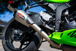 chibinasa Yoshimura ZX-6R 2019-25 AT2 Stainless 3/4 Exhaust System, w