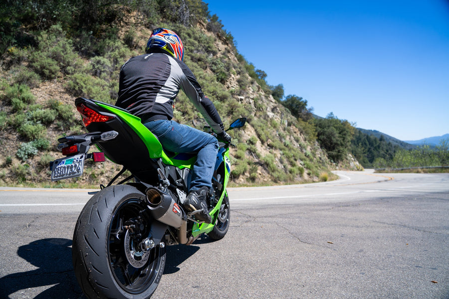 Yoshimura ZX-6R 2019-25 AT2 Stainless 3/4 Exhaust System, w