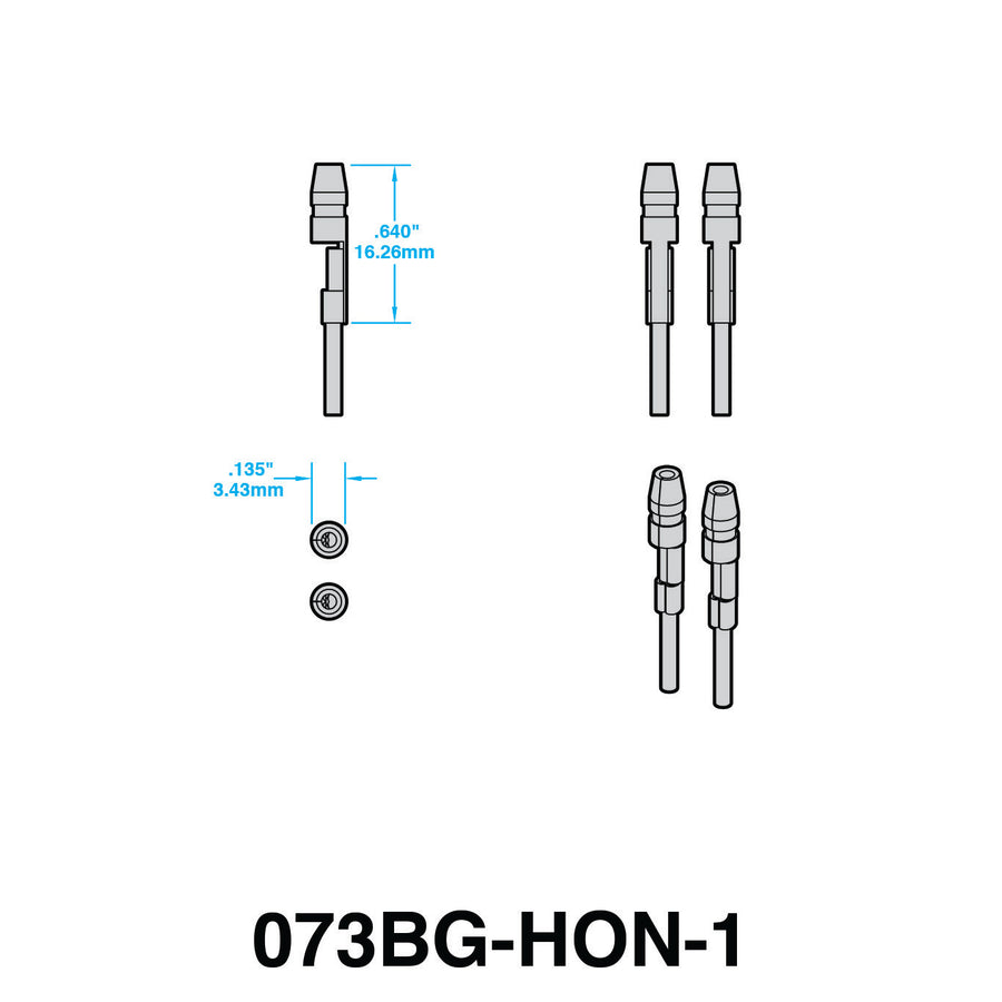 Plug-n-Play Turn Signal Adapters for HONDA (STYLE 1)