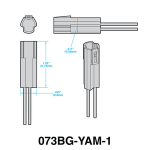 Plug-n-Play Turn Signal Adapters for YAMAHA (STYLE 1)