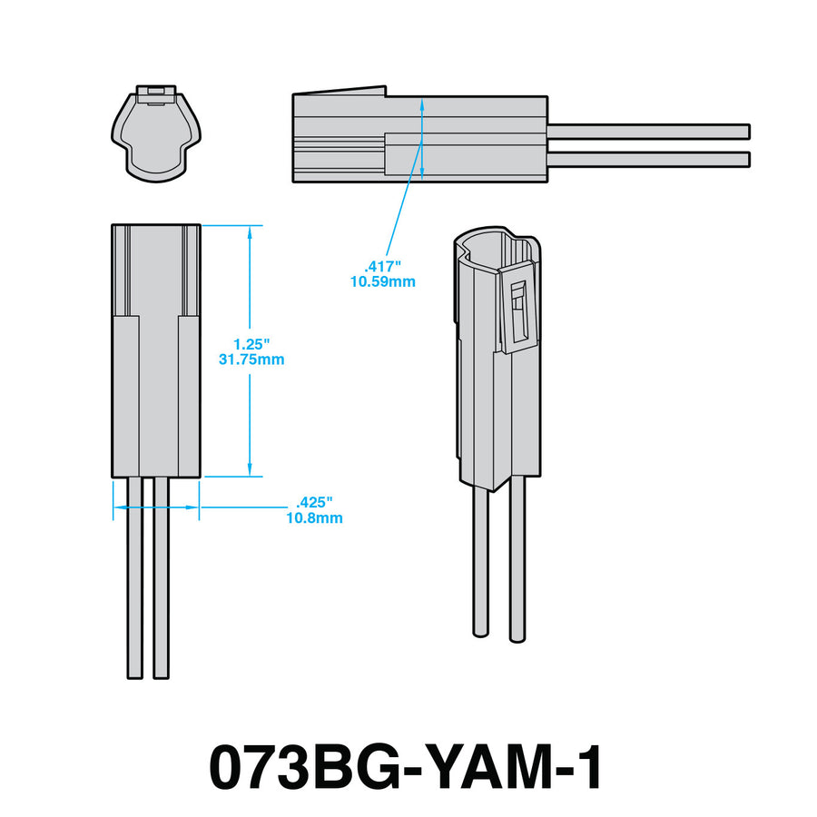 Plug-n-Play Turn Signal Adapters for YAMAHA (STYLE 1)