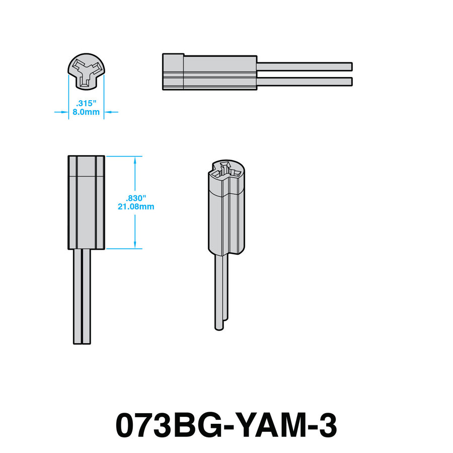 Plug-n-Play Turn Signal Adapters for YAMAHA (STYLE 3)
