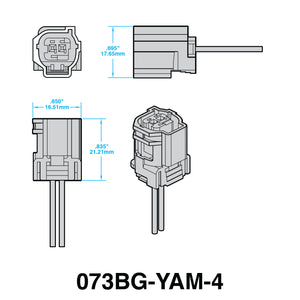 Plug-n-Play Turn Signal Adapters for YAMAHA (STYLE 4)