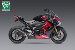 GSX-S1000/F/FZ/Z 16-20 ALPHA Stainless Slip-On Exhaust, w/ Carbon Fiber Muffler