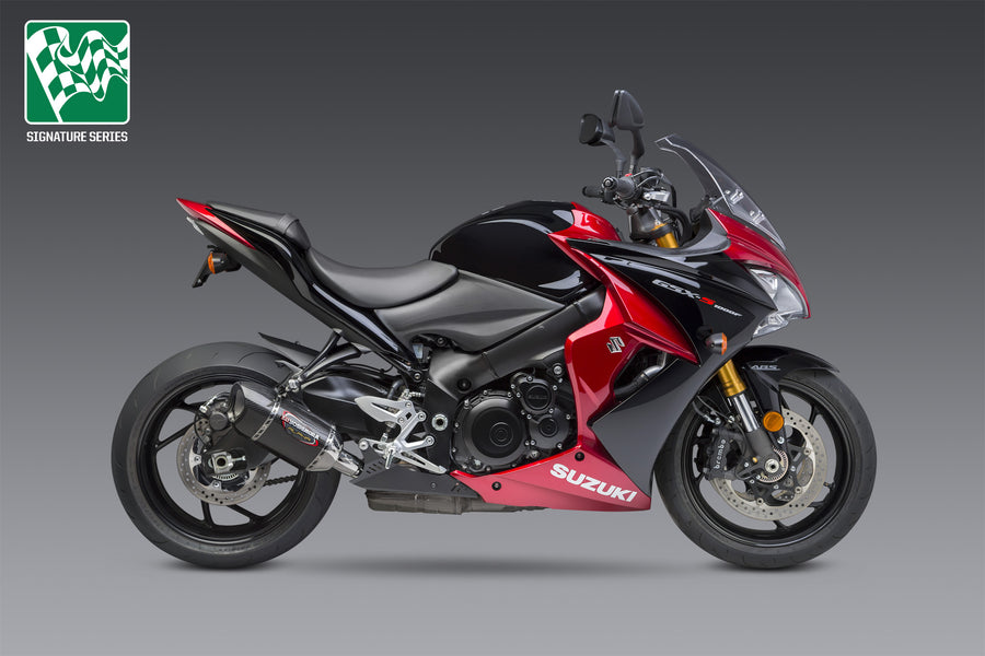 GSX-S1000/F/FZ/Z 16-20 ALPHA Stainless Slip-On Exhaust, w/ Carbon Fiber Muffler
