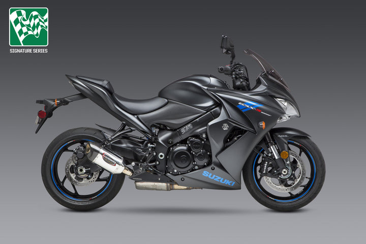 GSX-S1000/F/FZ/Z 16-20 ALPHA Stainless Slip-On Exhaust, w/ Stainless Muffler