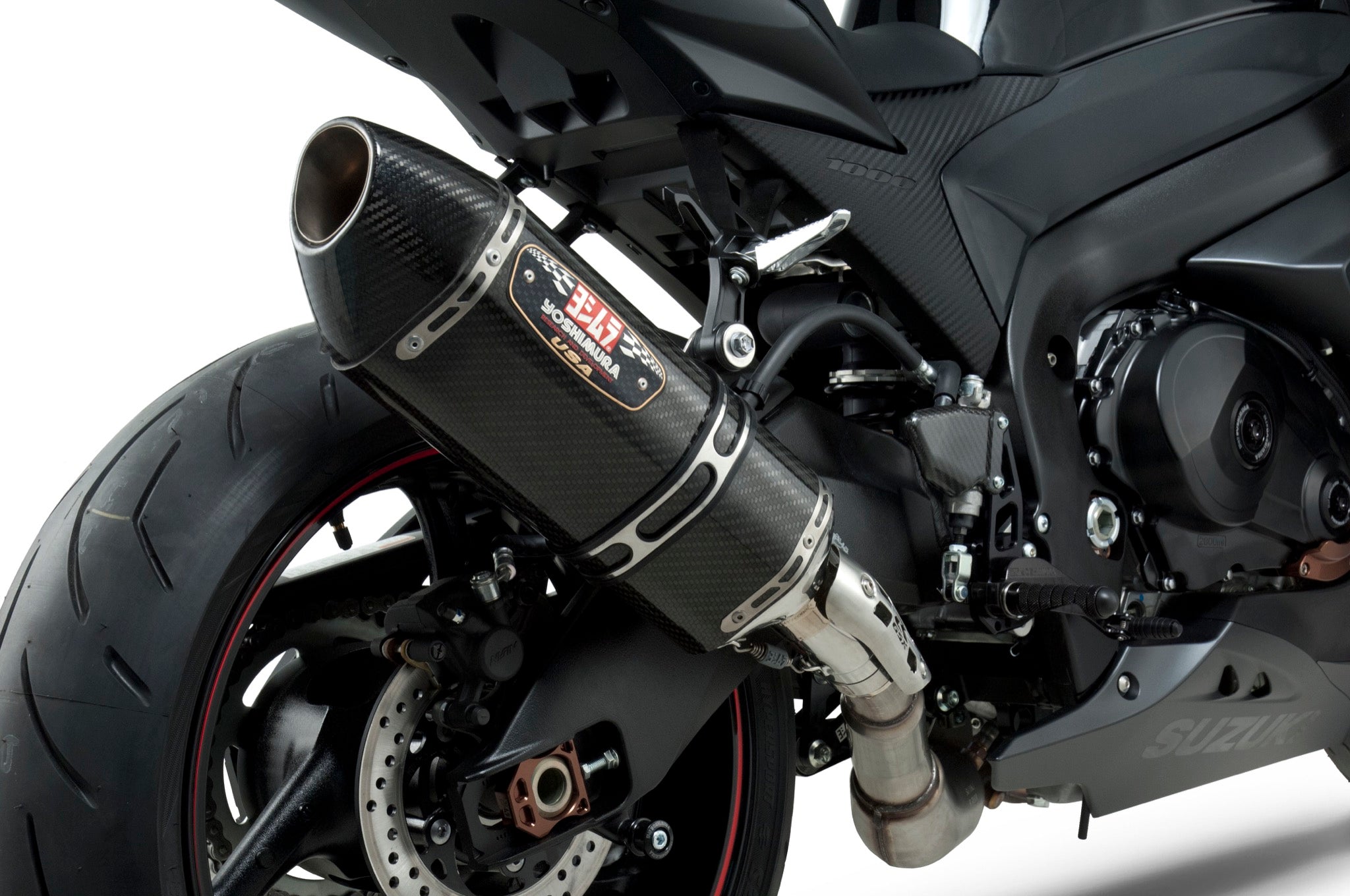 Yoshimura GSX-R1000 2012-16 R-77 Slip-On Exhaust Carbon Muffler