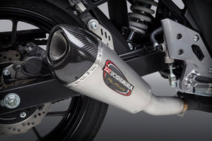 GSX250R 18-20 Alpha T Stainless Slip-On Exhaust, w/ Stainless Muffler