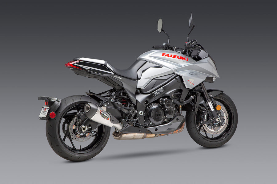 KATANA 2020 ALPHA Stainless Slip-On Exhaust, with Stainless Muffler