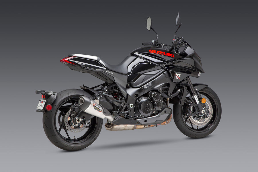 KATANA 2020 ALPHA Stainless Slip-On Exhaust, with Stainless Muffler