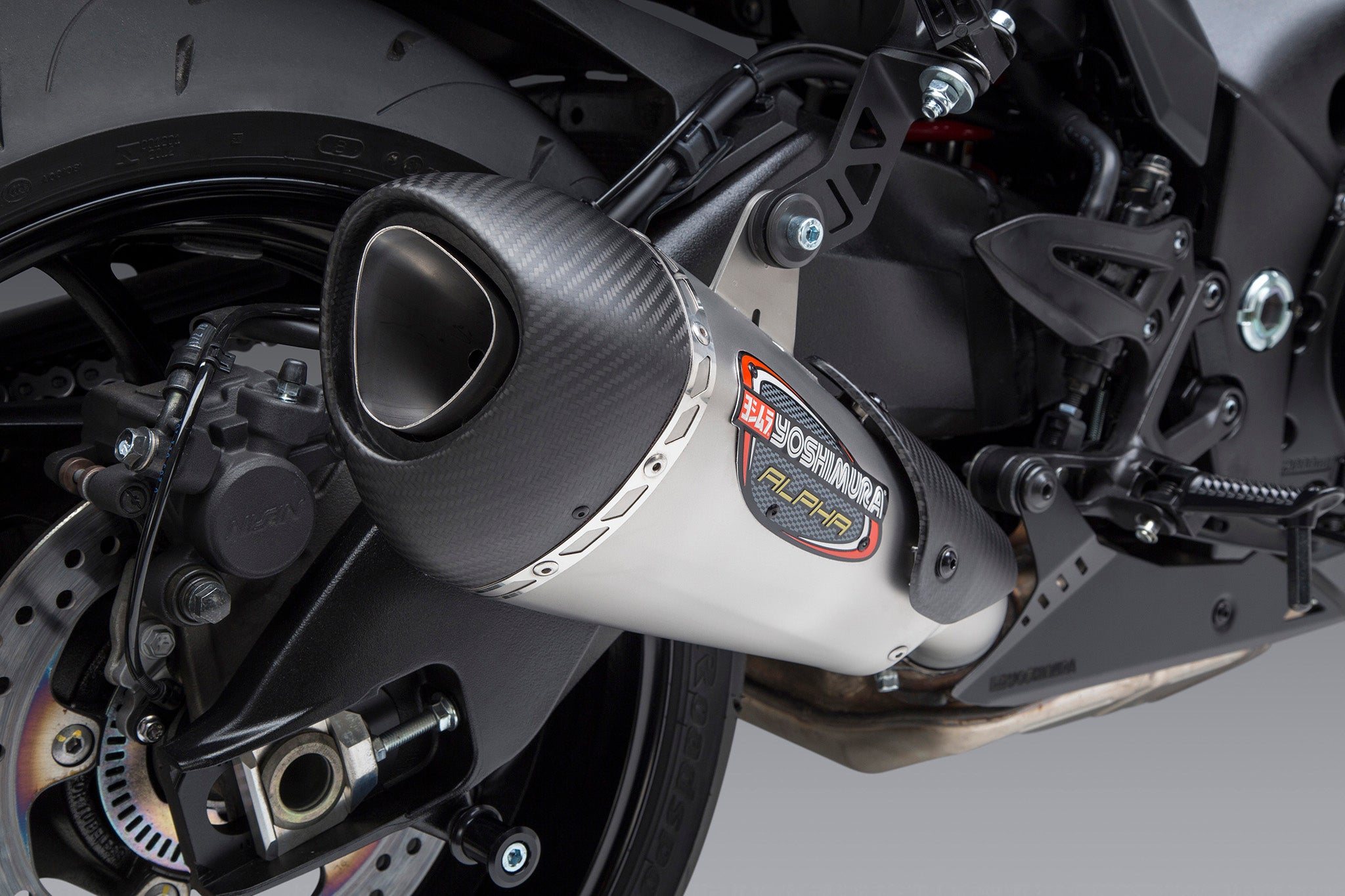Yoshimura KATANA 1000 2020 ALPHA T Slip On Exhaust Stainless Muffler Yoshimura R D of America Inc