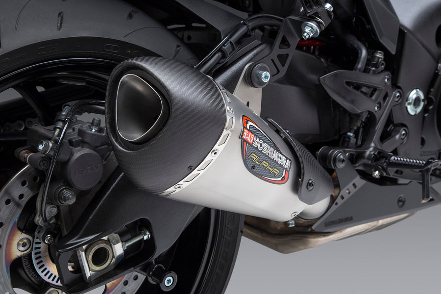 KATANA 2020 ALPHA Stainless Slip-On Exhaust, with Stainless Muffler
