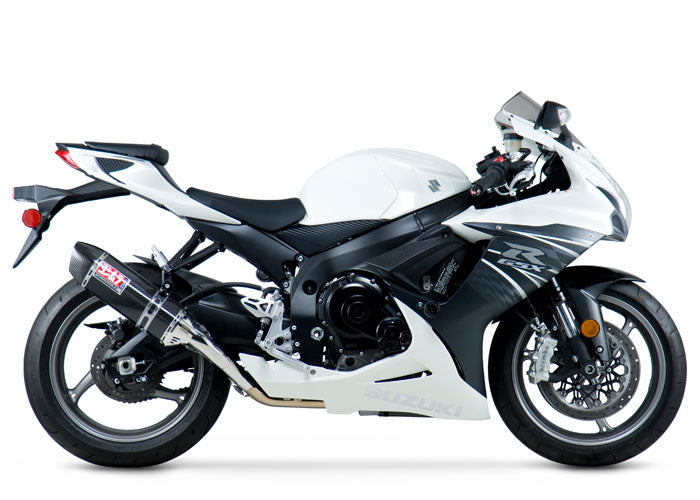 Yoshimura Japan R11 MotoGP GSXR 600/750 11-16 Homologated Stainless Steel&carbon Dual Tip Muffler Silver